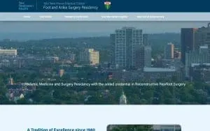 Podiatric Medicine and Surgery Residency Program website