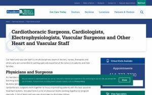 Froedtert Cardiology doctors