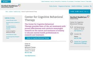 Institute of Living- Center for Cognitive Behavioral Therapy