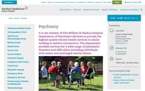 Backus Hospital Center For Mental Health