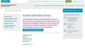 Institute of Living- Anxiety Disorders Center