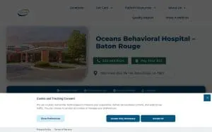 Oceans Behavioral Hospital Baton Rouge Intensive Outpatient Program website