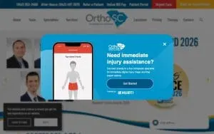OrthoSC - Murrells Inlet website