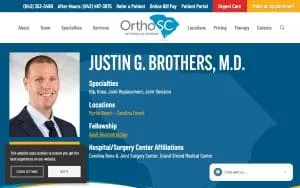 Dr. Justin Brothers website