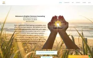 Brighter Horizons Counseling, LLC of Myrtle Beach website