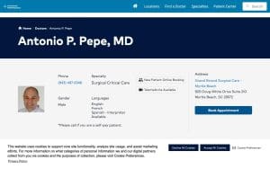 Antonio Pepe, MD