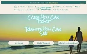 Trusted Results Therapy Group - Myrtle Beach website