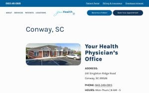 Your Health Physician's Office - Singleton Ridge, SC