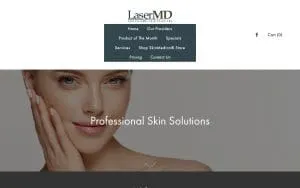 LaserMD website