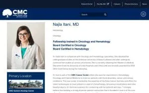Najla Itani website