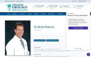 Brian Roberts, MD of Myrtle Beach website
