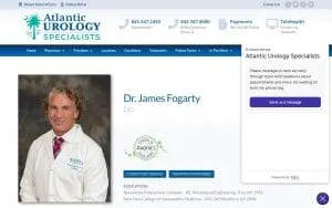 James Fogarty, DO website