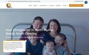 True Health Chiropractic of North Myrtle Beach website