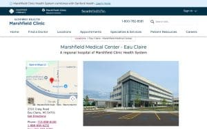 ER – Marshfield Medical Center-Eau Claire