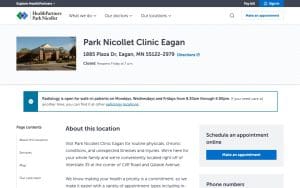 Park Nicollet Clinic: Connolly-Eckho Ellen A