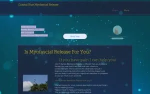 Coastal Blue Myofascial Release LLC website