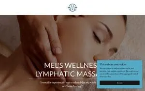 Mel's Wellness website