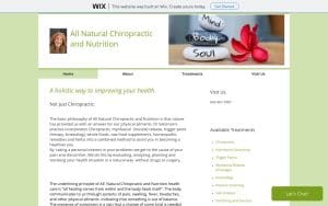 All Natural Chiropractic and Nutrition