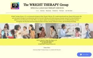 Wright Therapy Group website
