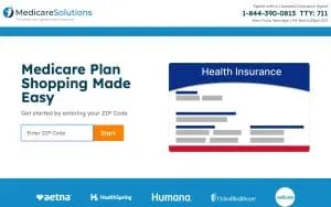 Medicare Solutions website
