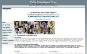 Pacific Shores Medical Group website