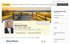 Edward Jones - Financial Advisor: Monty D Faile, CFP®|ChFC®|CPWA®|CKA®