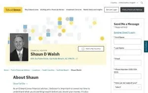 Edward Jones - Financial Advisor: Shaun D Walsh website