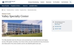 Valley Specialty Center/SCVMC