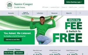 Santee Cooper Credit Union of Myrtle Beach website