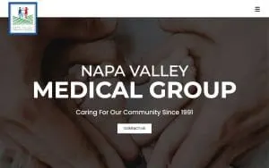 Napa Valley Family Medical Group website