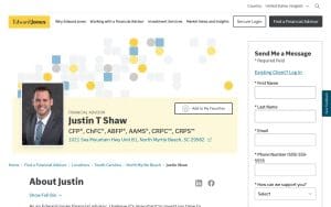 Edward Jones - Financial Advisor: Justin T Shaw, CFP®|ChFC®|ABFP®|AAMS®|CRPC™|CRPS™