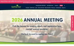 South Carolina Federal Credit Union website