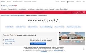 Bank of America ATM (Drive-thru)