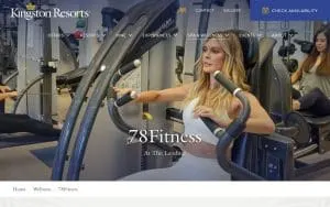 78 Fitness website