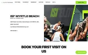 ISI Elite Training - Myrtle Beach website