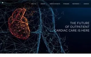 Cardiovascular surgery center website