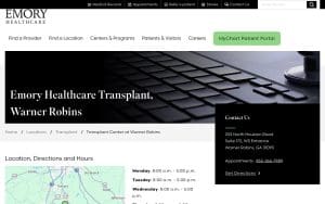 Emory Healthcare Transplant at Warner Robins