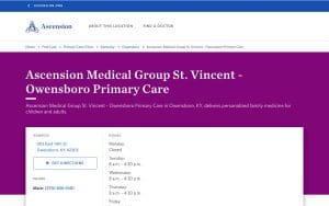 Ascension Medical Group St. Vincent - Owensboro Primary Care