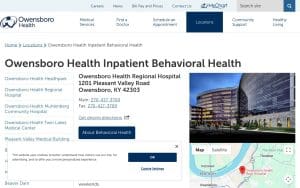 Owensboro Health Inpatient Behavioral Health