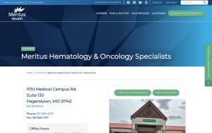 Meritus Hematology & Oncology Specialists