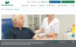 McFarland Clinic Laboratory - 1215 Duff Avenue Office website