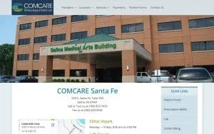 COMCARE - Santa Fe website