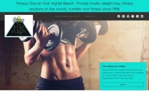Fitness One On One Inc website