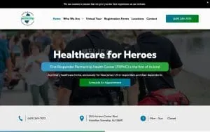 First Responder Partnership Health Center website