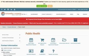 Catawba County Health Department