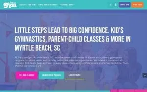 The Little Gym of Myrtle Beach website