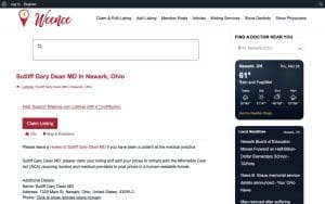 Sutliff Gary Dean MD