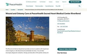 Wound and Ostomy Care at PeaceHealth Sacred Heart Medical Center RiverBend