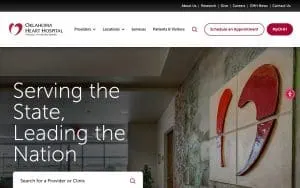 Midwest City Heart Center website