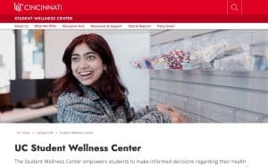 University of Cincinnati Student Wellness Center